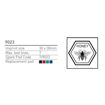 Picture of CUSTOMISED RUBBER STAMP 9023 30X30MM